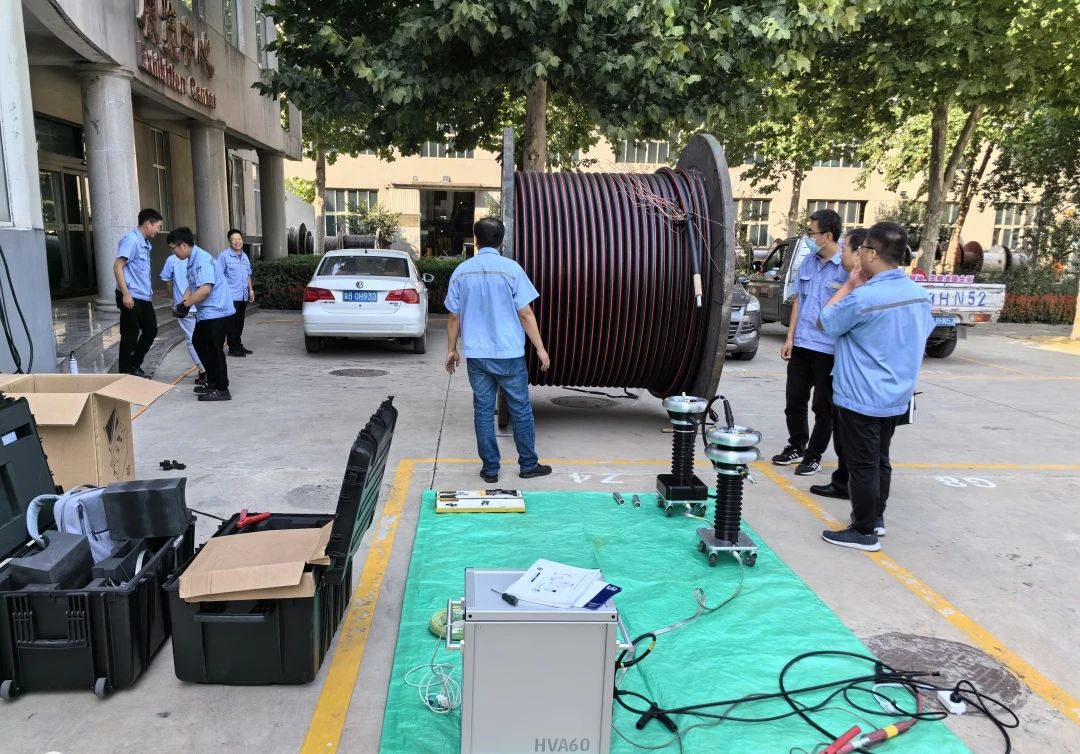 HVA60+PDTD60 超低頻三合一測試系統 測試現場 HVA60+PDTD60 超低頻三合一測試系統 測試現場