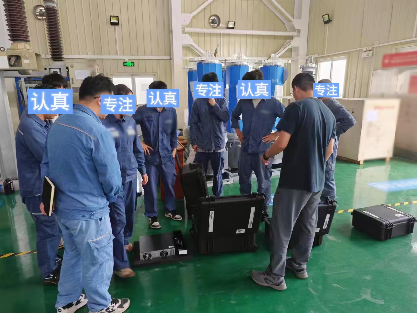 IDAX變壓器抗干擾絕緣診斷分析儀的培訓演示任務