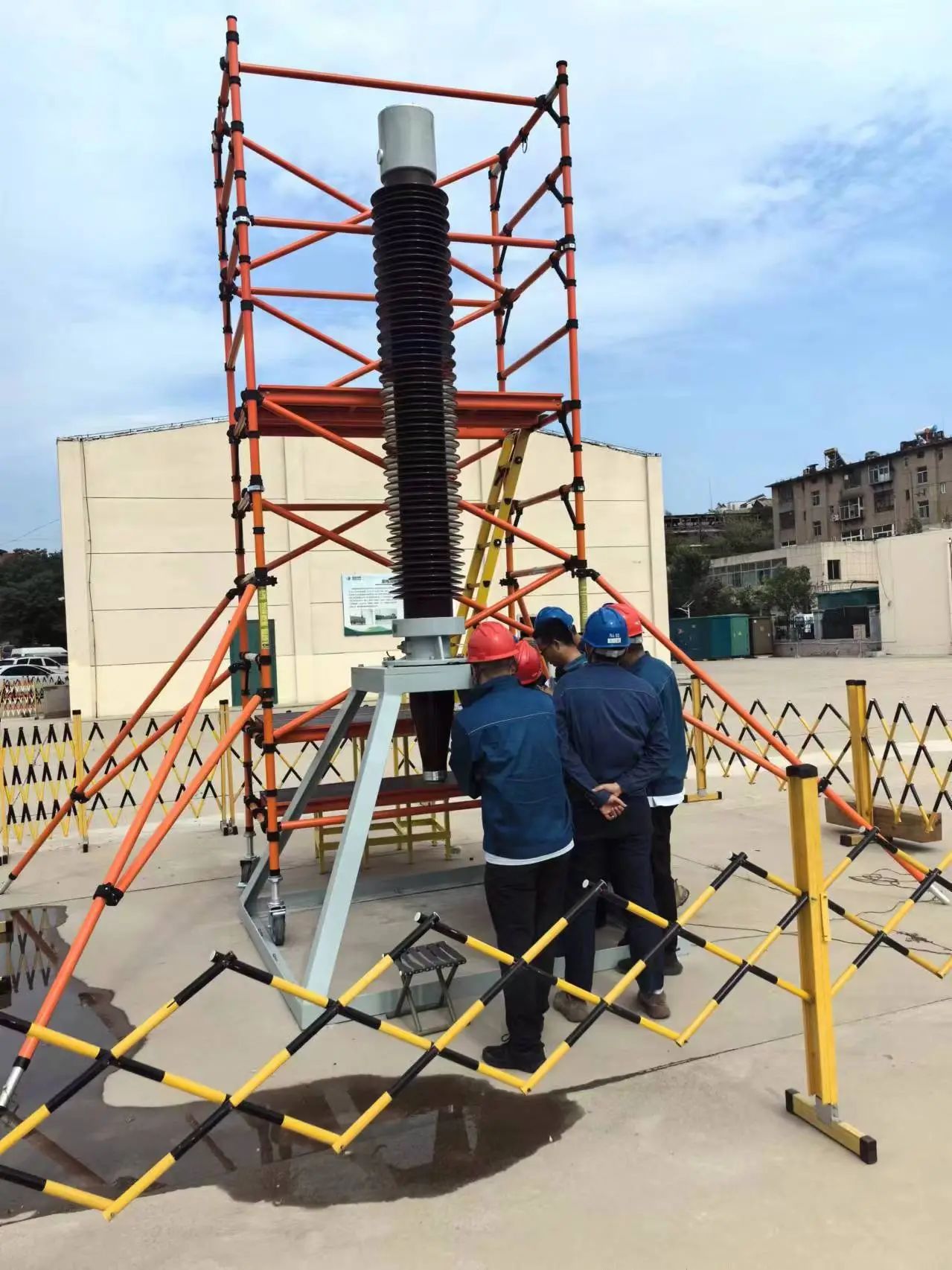 變壓器檢測現場 變壓器檢測現場