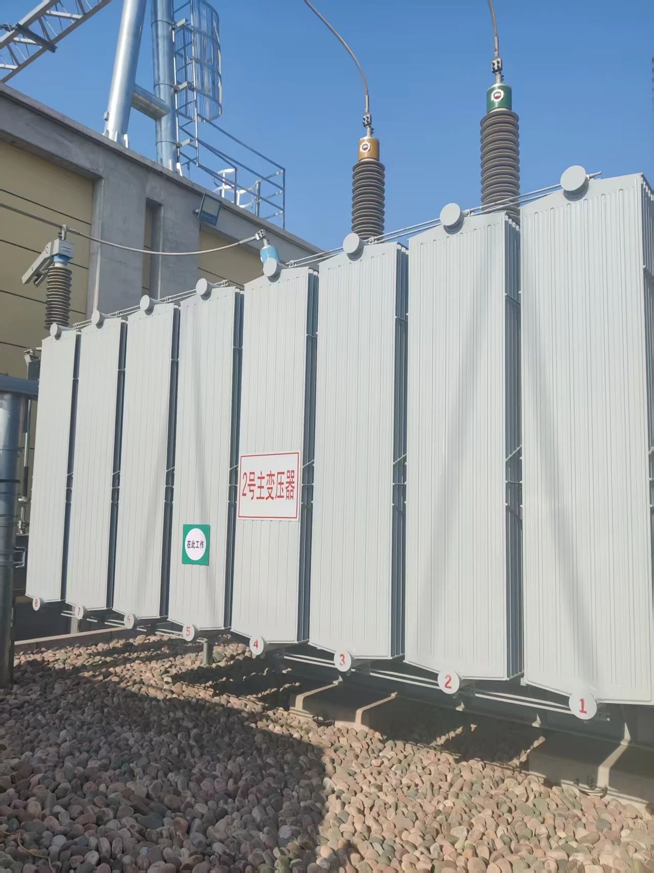 高壓變壓器檢測現場