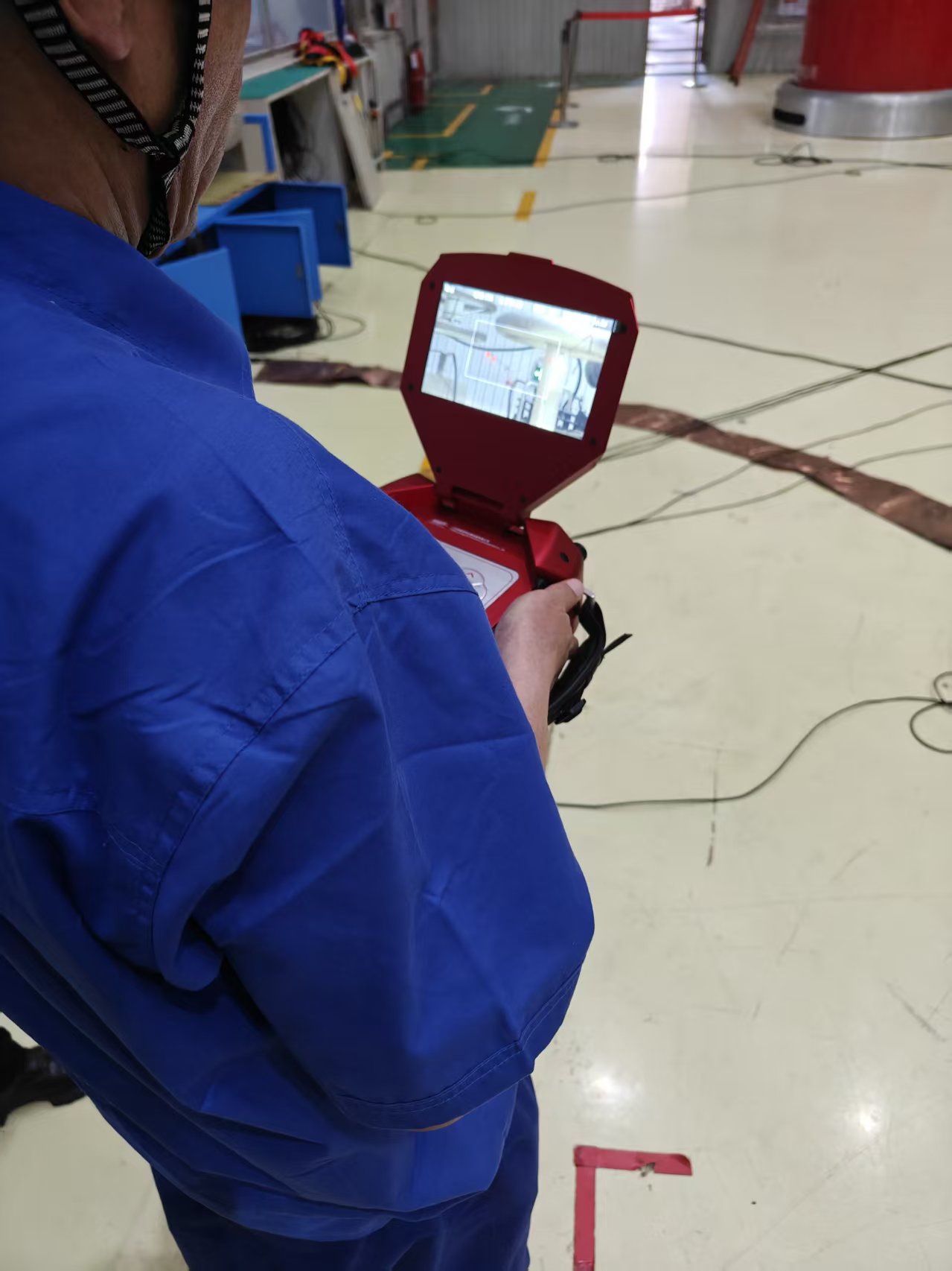 電力紫外成像儀現場