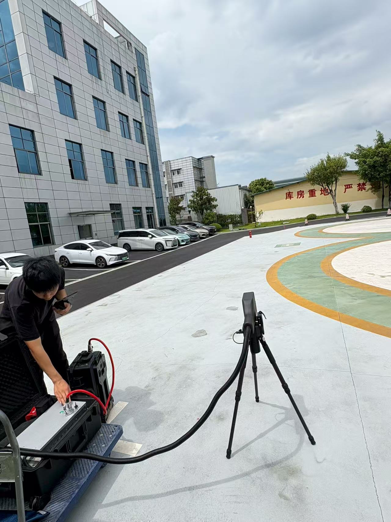 激光清障儀現場 激光清障儀現場