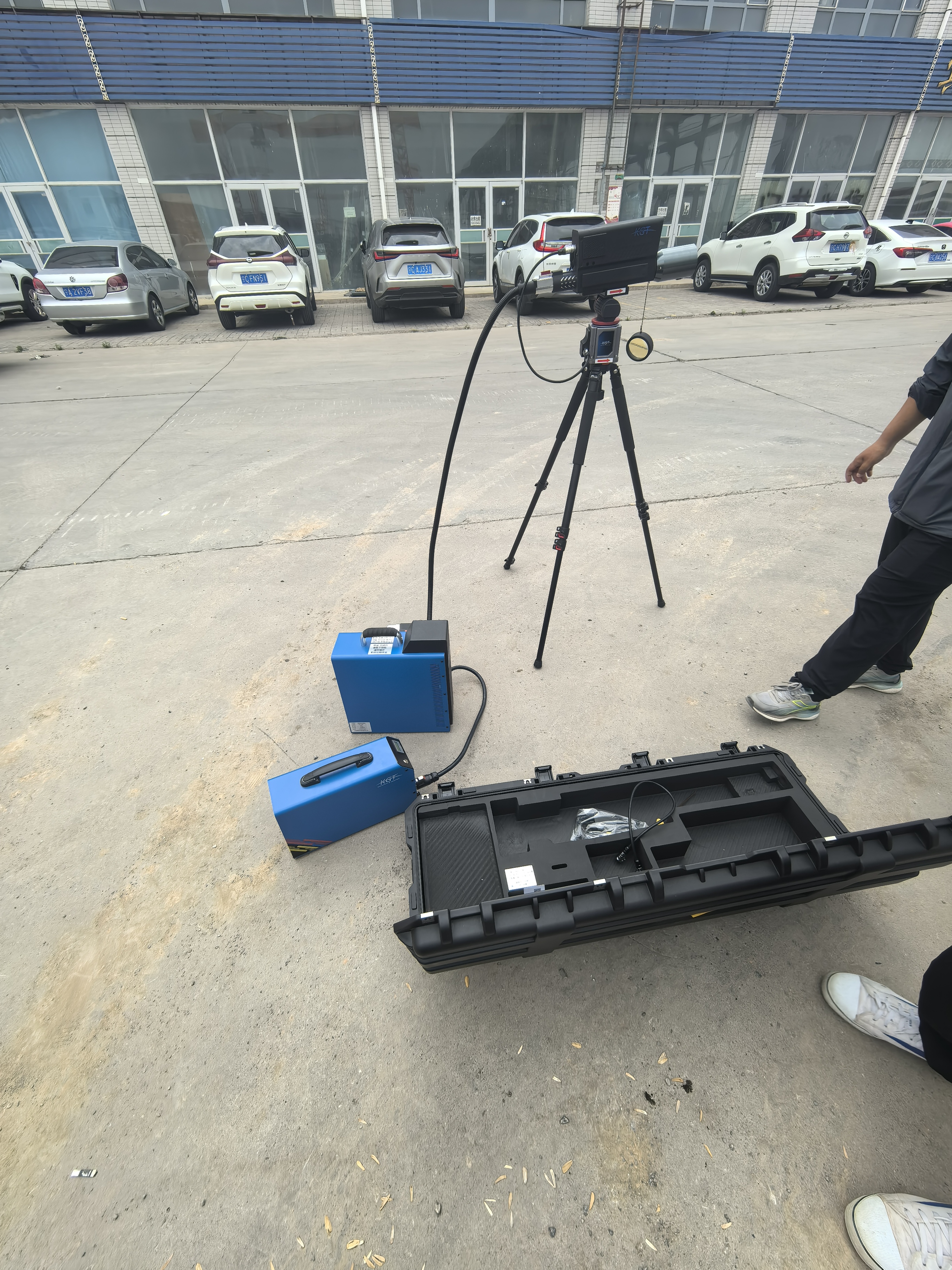 激光清障儀現場 激光清障儀現場