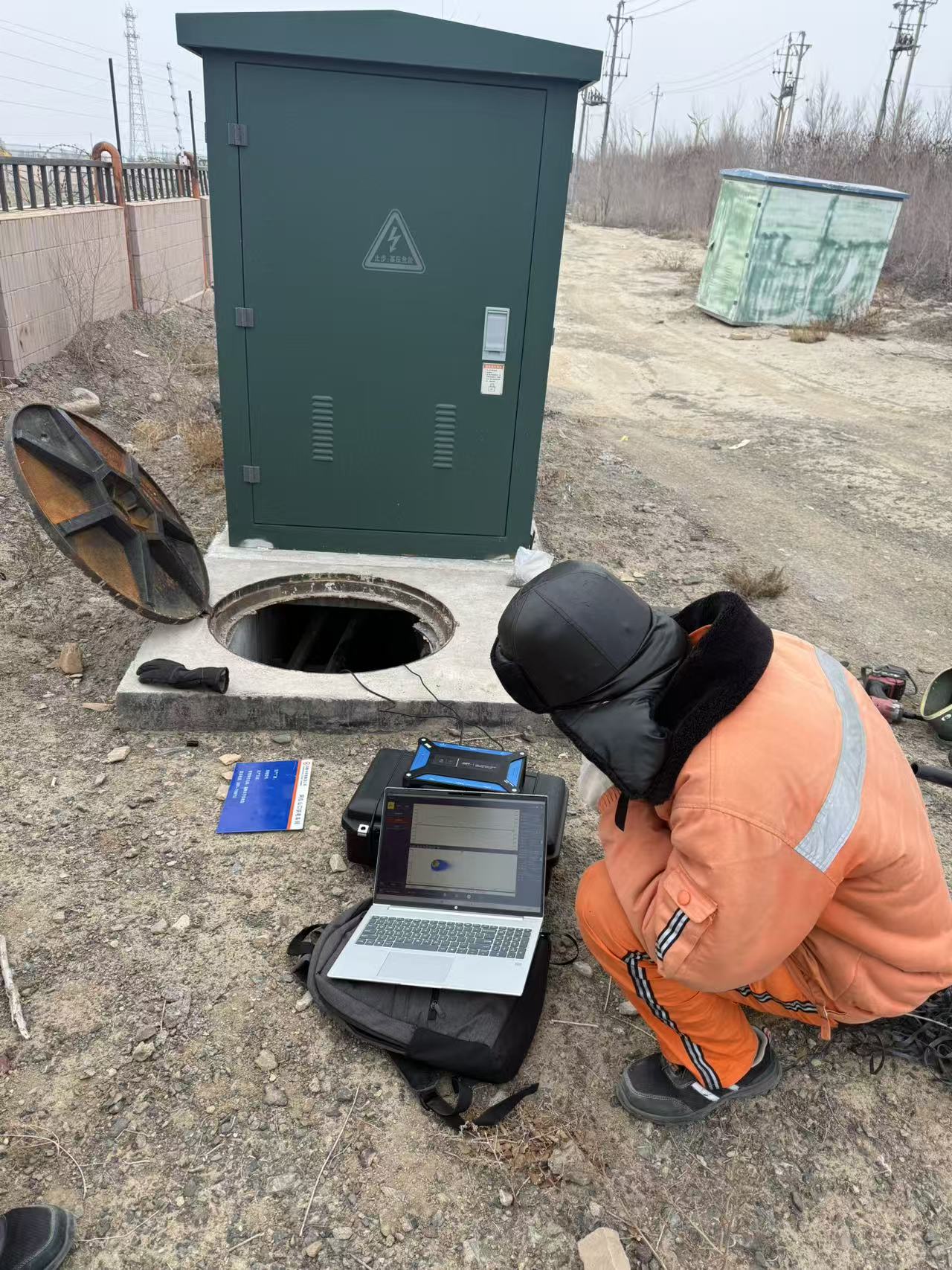 電纜局放測試儀使用現(xiàn)場 電纜局放測試儀使用現(xiàn)場