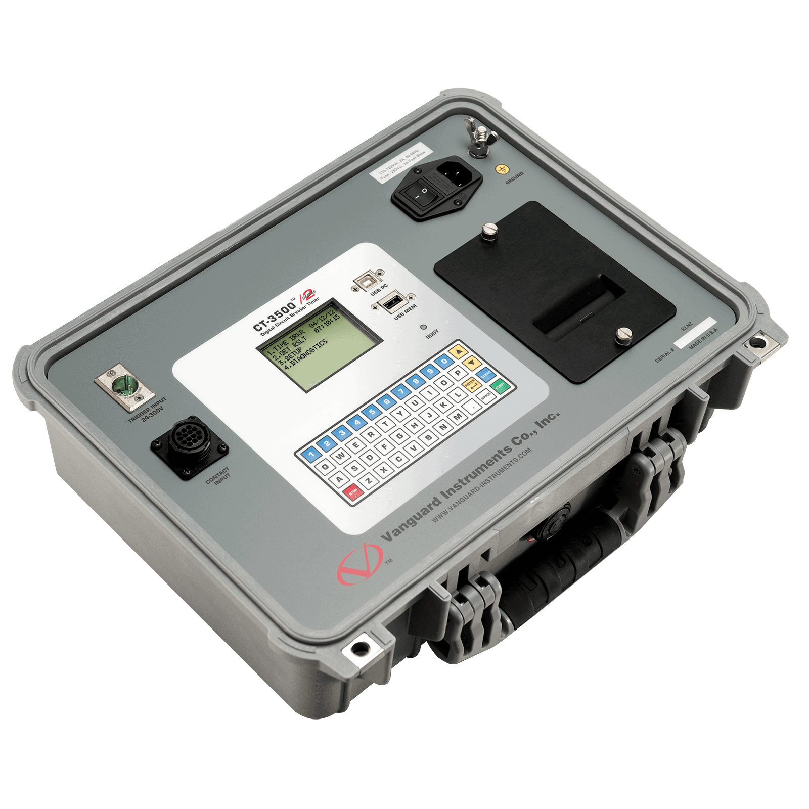 美國(guó)vanguard CT-3500 S2 數(shù)字?jǐn)嗦菲鞣治鰞x